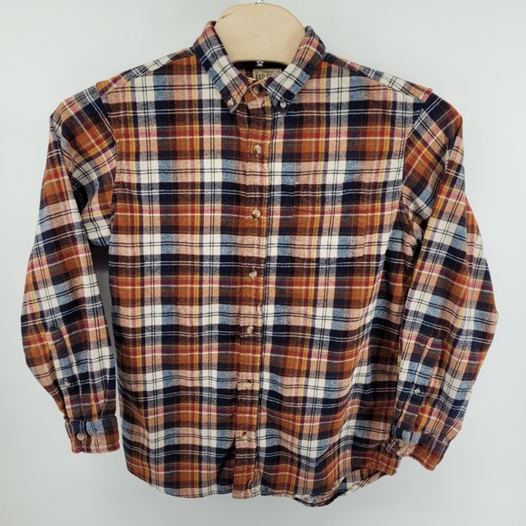 RedHead Flannel Large Shirt Bundle Plaid Brown Button Down Long Sleeve - Picture 3 of 7